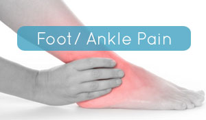 Osteopathy ankle pain